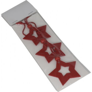 Logo trade promotional merchandise image of: Star pendant set ESSEN